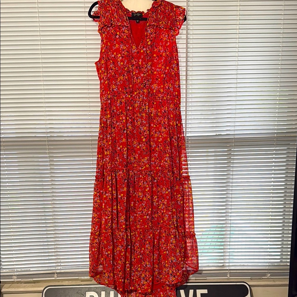 Jessica Simpson “Katie” 3 Tiered Maxi Dress